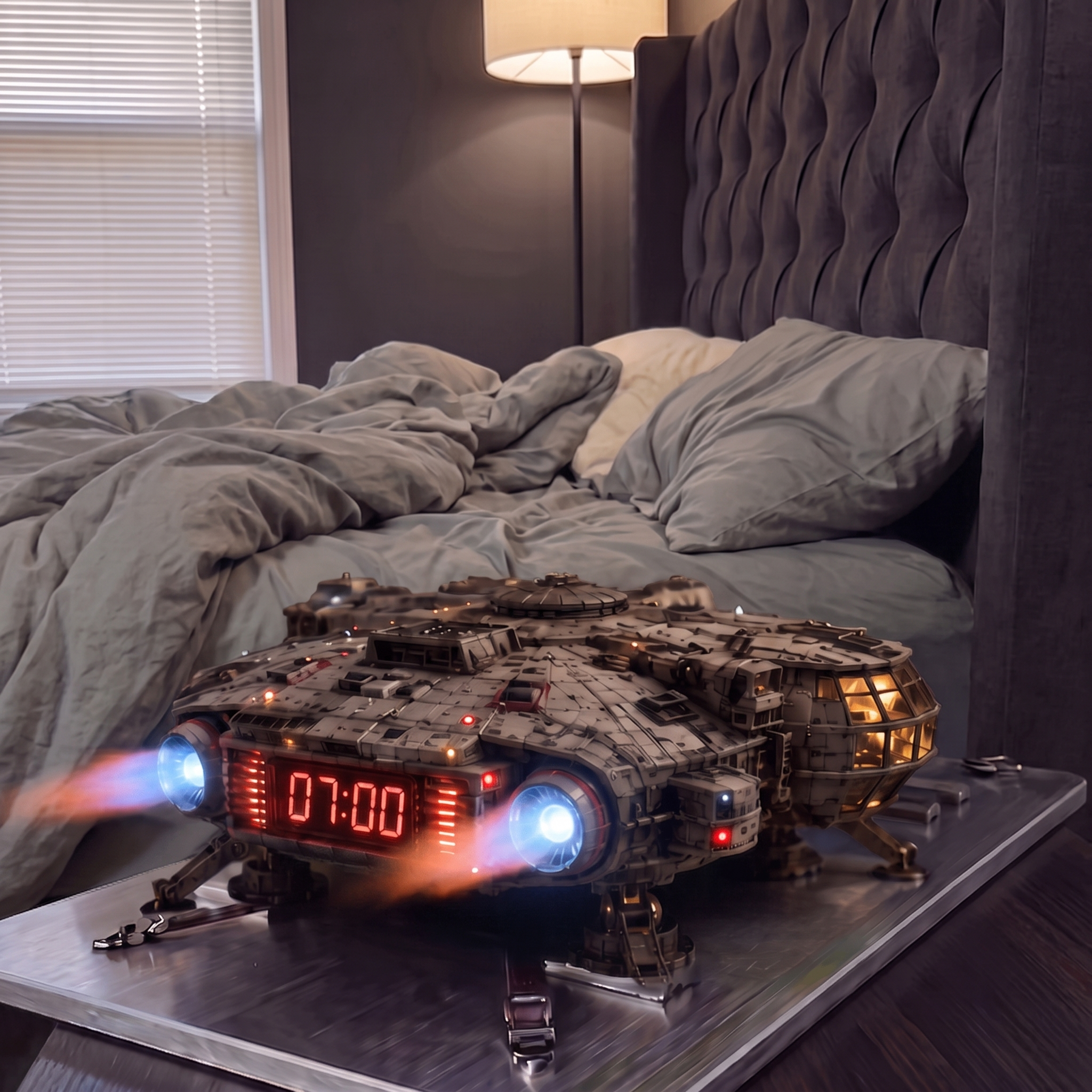 LaunchWake Alarm Clock